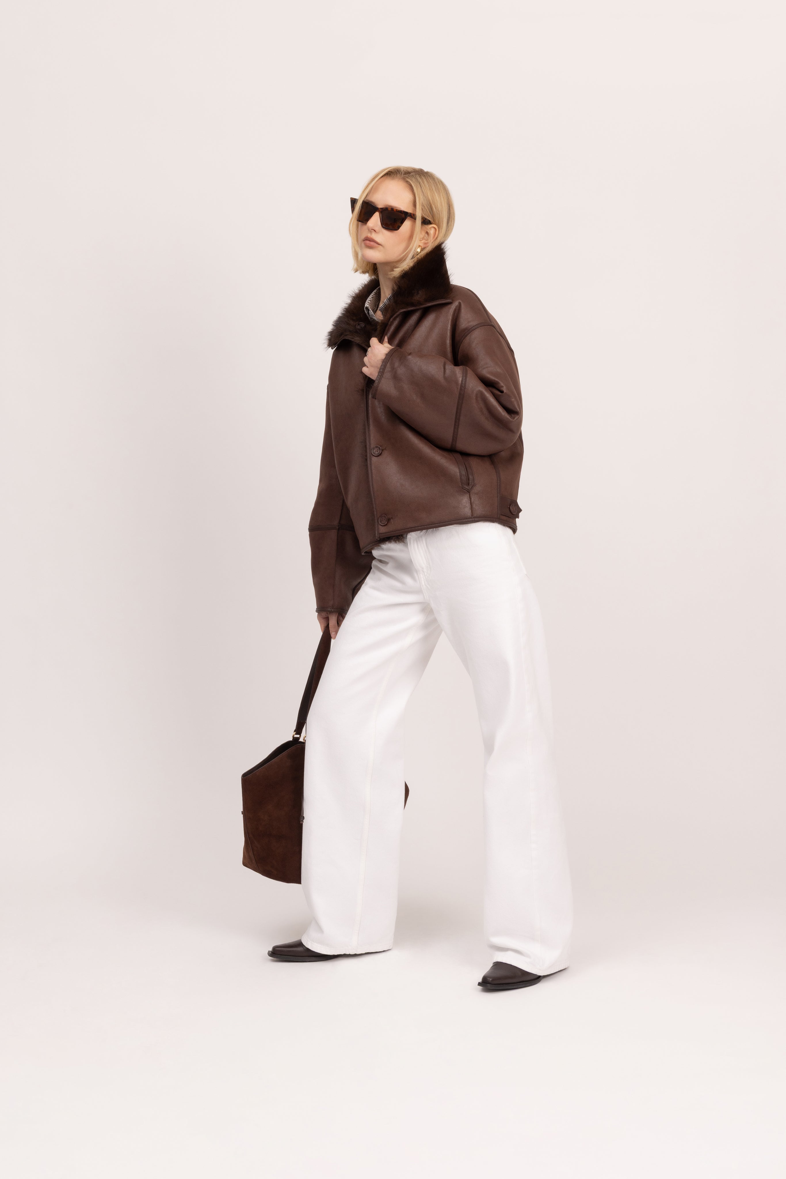 Reversible Toscana Chubby in Truffle