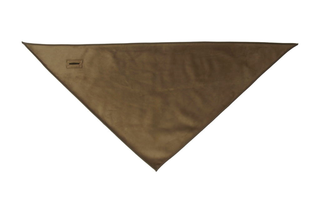 Double-Sided Merino Shawl in Coffee/Espresso