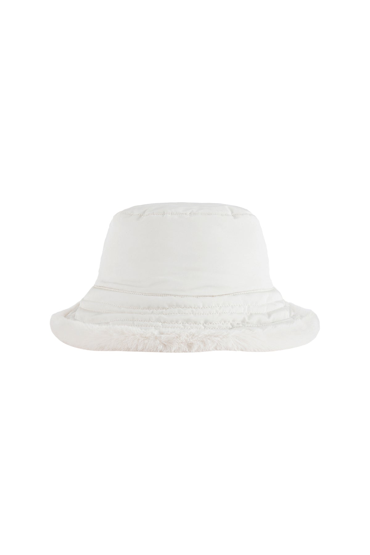 Vegancode - Reversible Bucket Hat in Cream