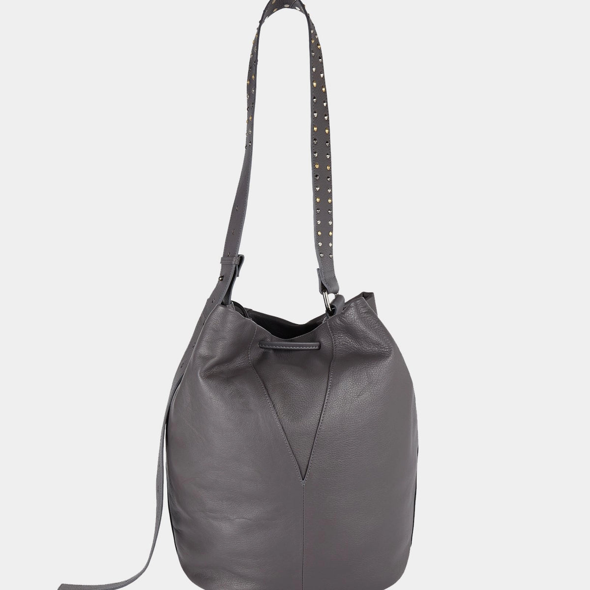 Leather Bucket Hobo Bag – Urbancode London