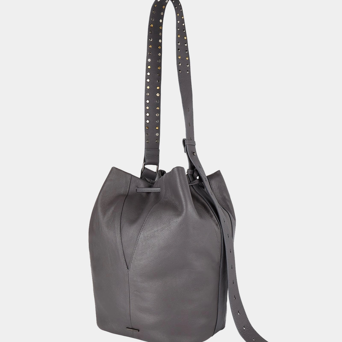 Leather Bucket Hobo Bag – Urbancode London